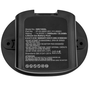Ciobacca 14.6V 2400mAh แบตเตอรี่ลิเธียมไอออนสำหรับ SONOS move MOVE1US1 IP-03-6802-001 111-00001 - Product Image 4