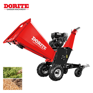 Trituradora de Madera Patentada de 15 HP, Móvil, para Jardín, Trituradora de Árboles de Gran Diámetro, 420 cc, Trituradora de Ramas, Procesador de Madera de 150 mm - Product Image 1