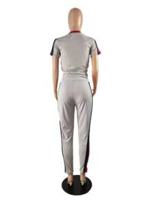 夏季奢华设计师品牌女装两件套套装 - Product Image 3