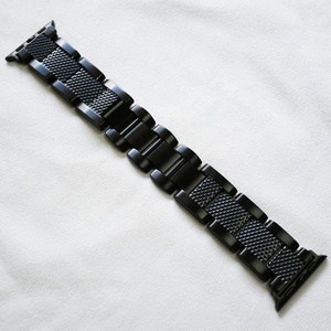 Correa de Metal Ajustable de Acero Inoxidable de Lujo para <span class=keywords><strong>Apple</strong></span> <span class=keywords><strong>Watch</strong></span> Ultra, Compatible con Tamaños de Reloj de 38 mm, 45 mm y 41 mm - Product Image 2