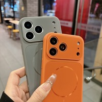 Se transforme instantanément en étui magnétique fin, compatible avec iPhone 18 Pro Max, pour iPhone 17, 15/14, étui minimaliste de couleur unie