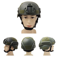 Casque d'Entraînement Tactique de Moto/Vélo Premium en ABS Résistant aux Chocs et aux Bosses, Ultra Robuste et Durable