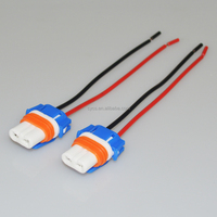 Douille d'ampoule de voiture 9012 H11, connecteur de support de lampe 9006 9005, adaptateur d'ampoule de voiture, câble de base, accessoires de support de lampe HB3