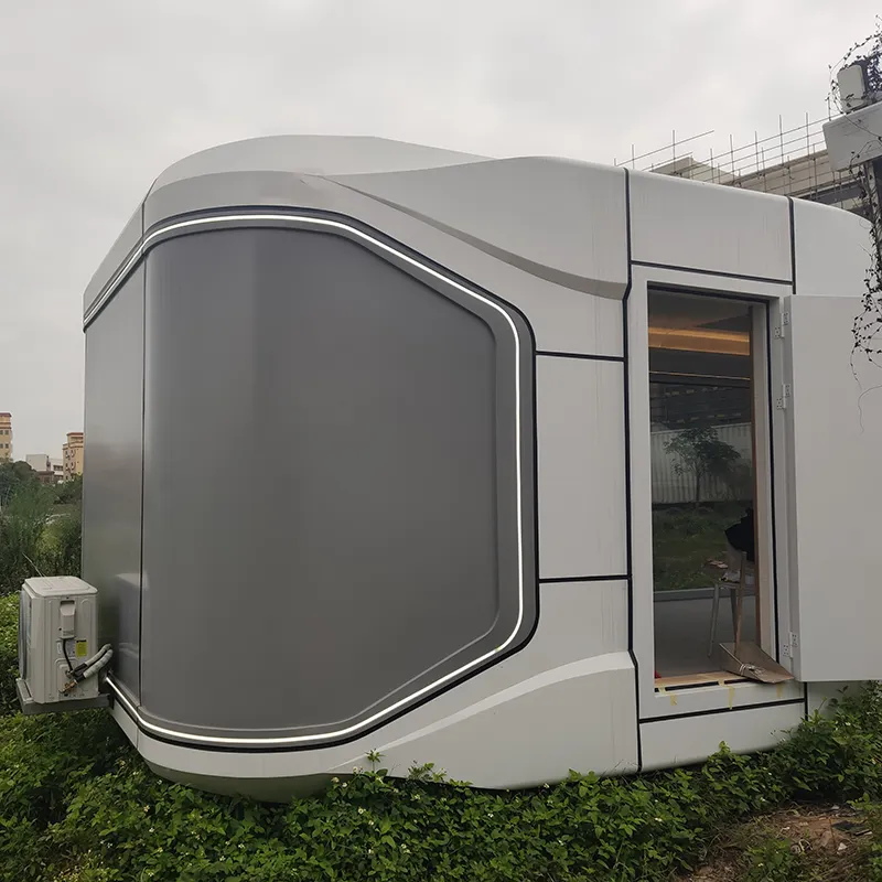 Stalen Structuur Schilderachtige Resort High-End Geïntegreerde Smart House Mobiele Container Home Mobiele Capsule Huis