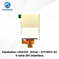 Herstellerlieferung Hochkontrast-LCD-Bildschirm 2.4TFT-SJXDT24HJ 2,4-Zoll TFT 4-Draht SPI-Schnittstelle LCD-Display 320x240 Auflösung