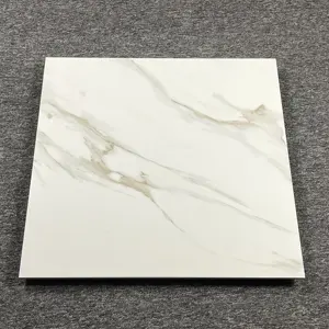 Nature White Carrara Porcelain Marble Ceramic Tile For Floor Bathroom And Wall Bathroom