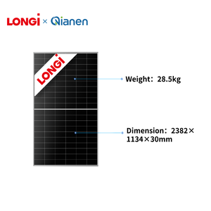 ประสิทธิภาพสูงสำหรับแผงโซลาร์เซลล์ Longi Solar 645 วัตต์ แบบ N-Type Half Cell โครงอะลูมิเนียม IBC ระบบโซลาร์เซลล์สำหรับบ้าน 10 แผง ประสิทธิภาพ 24.8% รุ่น LR7-7 - Product Image 2