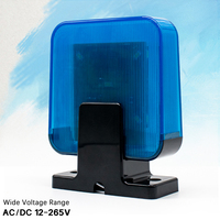Blaues Modul Weitspannungs-ABS Bestseller Externe Tor-Blinkleuchte AC DC 12-265V LED-Blitzalarmlampe für den Außenbereich