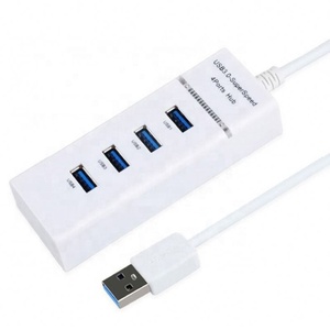 Mosible — <span class=keywords><strong>Hub</strong></span> USB 3.0 universel 4 ports, avec Led Slim <span class=keywords><strong>Usb3</strong></span>.0 à <span class=keywords><strong>Usb3</strong></span> <span class=keywords><strong>Hub</strong></span>, alimentation 4 en 1, vitesse rapide, Module d'ordinateur - Product Image 2