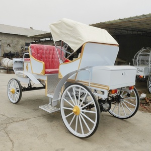 Carruaje de Caballos Turístico con Color Personalizado, Carruaje de Caballos Antiguo <span class=keywords><strong>para</strong></span> Exploración en Grandes Parques - Product Image 6