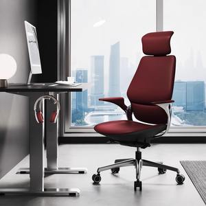 <span class=keywords><strong>Silla</strong></span> Ejecutiva Ergonómica Moderna LINOU con Malla, Ajustable, Estructura de Madera, Patas de Aluminio, Respaldo en Escalera, Comodidad a Largo Plazo, 1 Año de Garantía - Product Image 2