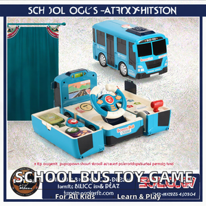 Offre Spéciale autobus scolaire Puzzle jouet éducatif Simulation jeu de volant en plastique voiture cadeau pour 5-7 et 8-13 ans unisexe - Product Image 5