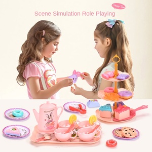 Mini tazze <span class=keywords><strong>da</strong></span> tè in plastica per bambini con Design a base di coniglio per <span class=keywords><strong>giochi</strong></span> di ruolo pomeridiani per ragazze, Set <span class=keywords><strong>da</strong></span> tè completo <span class=keywords><strong>da</strong></span> 2 a 14 anni - Product Image 3
