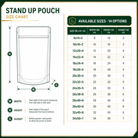 Ximu Verpakkingen Bruin Kraft Papier Staande Pouch met Hoge Transparantie Doorzichtige Venster Herbruikbare Ritszak Voedsel Koffie Groothandel Fabriek