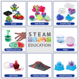 Tallo de juguete educativo, juguete repugnante verde y rojo, trombo, fideos verdes, kit de juguete de Ciencia para Niños - Product Image 4
