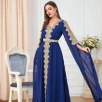 Abaya musulmane pour femmes, Borka, robe de soirée musulmane de Dubaï