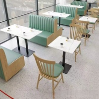 Ensembles de meubles de restaurant moderne chaises et tables de restaurant sièges de stand ensembles de meubles de salle à manger meubles de café