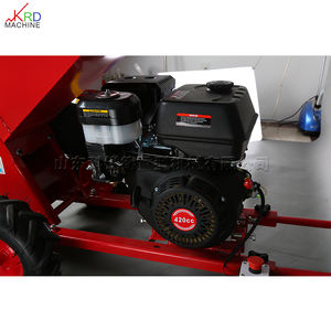 Broyeur de bois haute performance, petit broyeur de bois horizontal mobile, machine à broyer le bois à haute efficacité, broyeur de paille horizontal de jardin - Product Image 4