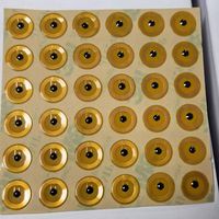 Étiquettes NFC miniatures RFID NTAG215 avec impression de logo personnalisée 13,56 MHz pour le contrôle d'accès