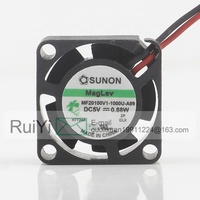 Nuevo y Original Sunon 12V 24V 48V DC 5V 0,88 W AC EC 2010 20X20X10MM 2CM Inversor Notebook Ventilador de refrigeración de dos cables para portátil