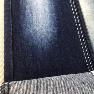 75% хлопок 24% полиэстер 1% спандекс Экстра темно-синий джинсовая ткань тканая джинсовая ткань - Product Image 2