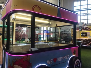 Food Truck Cars for Sale Mini Electric Car Fast Food Mobile Food Truck 3 Wheel Electric Dining Car for Sale - Product Image 5