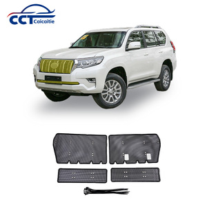 4 Piezas de Malla Protectora Contra Insectos para Parrilla Delantera de Coche, Compatible con <span class=keywords><strong>Toyota</strong></span> <span class=keywords><strong>Land</strong></span> <span class=keywords><strong>Cruiser</strong></span> Prado 150 FJ150 2018-2020, Accesorios - Product Image 1