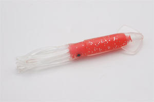 <span class=keywords><strong>3</strong></span> بوصة لينة من البلاستيك والمطاط الصيد الحبار إغراء 7 سنتيمتر الصيد الحبار لينة البلاستيك الوردي الحبار إغراء السحر السحر مضيئة - Product Image 2