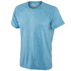 Zhixiang soft fabric custom mens tri blend t shirts anti pilling shrink wrinkle breathable sustainable plus size