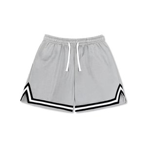 Shorts de basketball américains pour hommes adultes, été, fins, amples, respirants, séchage rapide, sport, polyester, tissage filé, coupe courte - Product Image 5