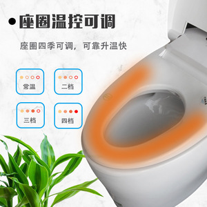 Elmer Smart Toilet Seat HMY511-01 Heated Seat Floor Mounted Super Vortex Flushing 3-6L Capacity - Product Image 1