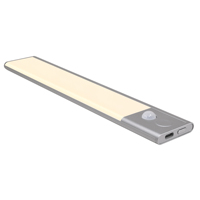 Lumière d'armoire à détecteur de mouvement PIR LED DC5V rechargeable OEM, étanche, à intensité variable, portable, sans fil, haute luminosité