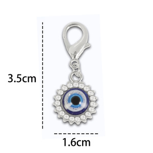 Porte-clés œil turc en gros, porte-clés œil turc personnalisé, breloques œil turc pour la fabrication de bijoux, pendentifs, décorations, breloques pour sacs - Product Image 2