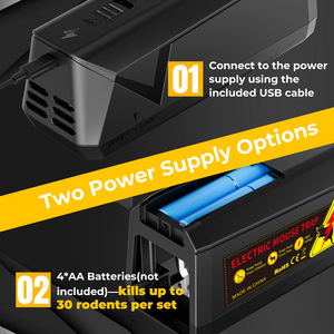 Nuevo Eliminador Electrónico Inteligente de Roedores, Máquina de Control de Plagas de Alto Voltaje, Trampa para Ratones, Control de Plagas, Batería Recargable, Interior - Product Image 5