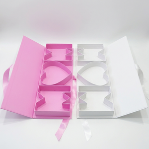 Boîte cadeau en papier en forme de MAMAN pour la Fête des Mères, faible MOQ, avec ruban, en stock - Product Image 2