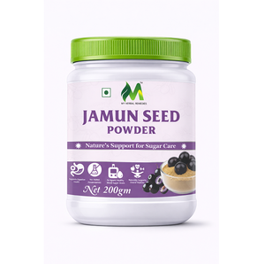 Polvo Puro de Semillas de Jamun, Extracto de Planta, Suplemento Herbal Natural para el Control del Azúcar en Sangre, Digestión y Bienestar General - Product Image 1