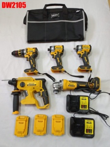 Bester Lieferant <span class=keywords><strong>Original</strong></span> 18V 20V 21V Elektro-Schlag hammer Profession elle Akku-Werkzeuge Kombi-Kits Akku-Elektro werkzeugs atz - Product Image 2