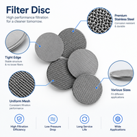Disque filtrant en acier inoxydable, maille tissée ronde, écran de filtration pour eau de mer marine, filtration offshore, taille personnalisée