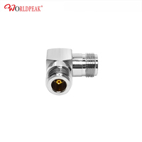 Adaptateur de connecteur coaxial N femelle Jack à angle droit vers N femelle Jack Rf