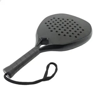 Geavanceerd Materiaal Padelracket Hoedde Lengte Betere Controle Koolstofvezel Oppervlak Padel Tennis Paddle Tennisracket