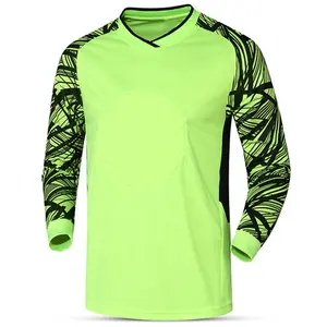 Custom Printing Goal keeper Sports Soccer Training Shirts Clothes Design Football Goalkeeper Goalkeeper Jersey
