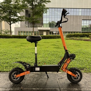 คลังสินค้าในสหรัฐฯ พร้อมจัดส่ง สกู๊ตเตอร์ไฟฟ้าพับได้ง่าย รุ่น M11 สำหรับผู้ใหญ่  มอเตอร์คู่ 60V ล้อ 11 นิ้ว สำหรับขับขี่ออฟโรด แบตเตอรี่ 30ah พร้อมระบบเบรก EBS - Product Image 1