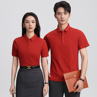 Kaos Polo Slim Fit Kerah Lapel Warna Solid Musim Panas, Bahan Fleece, Logo Custom, Kaos Promosi, Kaos Kumpulan Budaya
