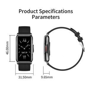 Montre Connectée Gh80 Fréquence Cardiaque Pression Artérielle Sportive Akilli Saat Horloge Fitness Traceur d'Activité Full Touch Bracelet Intelligent - Product Image 6