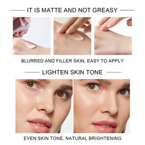 بالجملة افضل لباس للوجه أبيض للترطيب اساسي نباتي مقاوم للماء قاعدة غير لامعة برايمر ماكياج برايمر للوجه خاص - Product Image 3