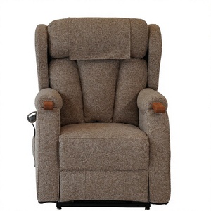 Modern Fabric Dual Motors <b>Zero</b> Gravity Living Room Sofa Chair Leisure Armchair with Portable Wheels for Living Room Home Use - Product Image 6