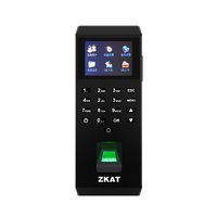 Système de contrôle d'accès par empreinte digitale tout-en-un Android 11 Alarme I/O Alimenté par batterie Carte électronique Swiping Intelligent Magnetic