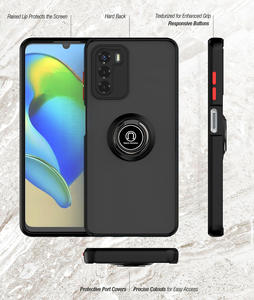 Lichicase Frosted Straight Edge PC TPU 2 en 1 contraportada para <span class=keywords><strong>Oppo</strong></span> Reno 11 Anti-drop Hidden Kickstand Phone Case - Product Image 4