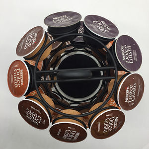 ที่ใส่แคปซูลกาแฟ <span class=keywords><strong>Dolce</strong></span> <span class=keywords><strong>Gusto</strong></span>,ที่ใส่กาแฟกำหนดได้เองสีดำ - Product Image 3