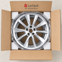 Jante en aluminium LinTech Premium Silver 19X8.5 ET40 1234224-00-B, fournitures pour atelier automobile, pièces pour Tesla Model 3 EV